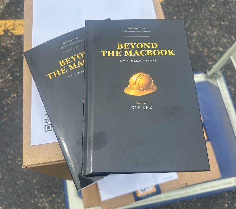 Beyond the MacBook — first hardcover copies